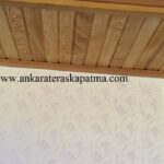 Duvar Kağıt Kaplamalı Teras Kapatma